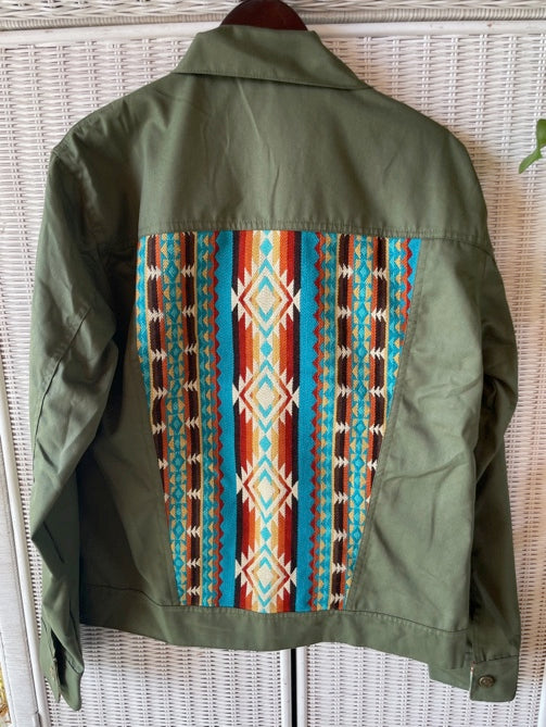 Lightweight Woven textile jacket