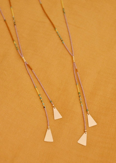 Beaded bolo