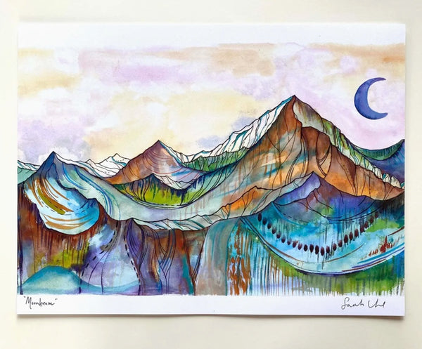 Mountain Art Print